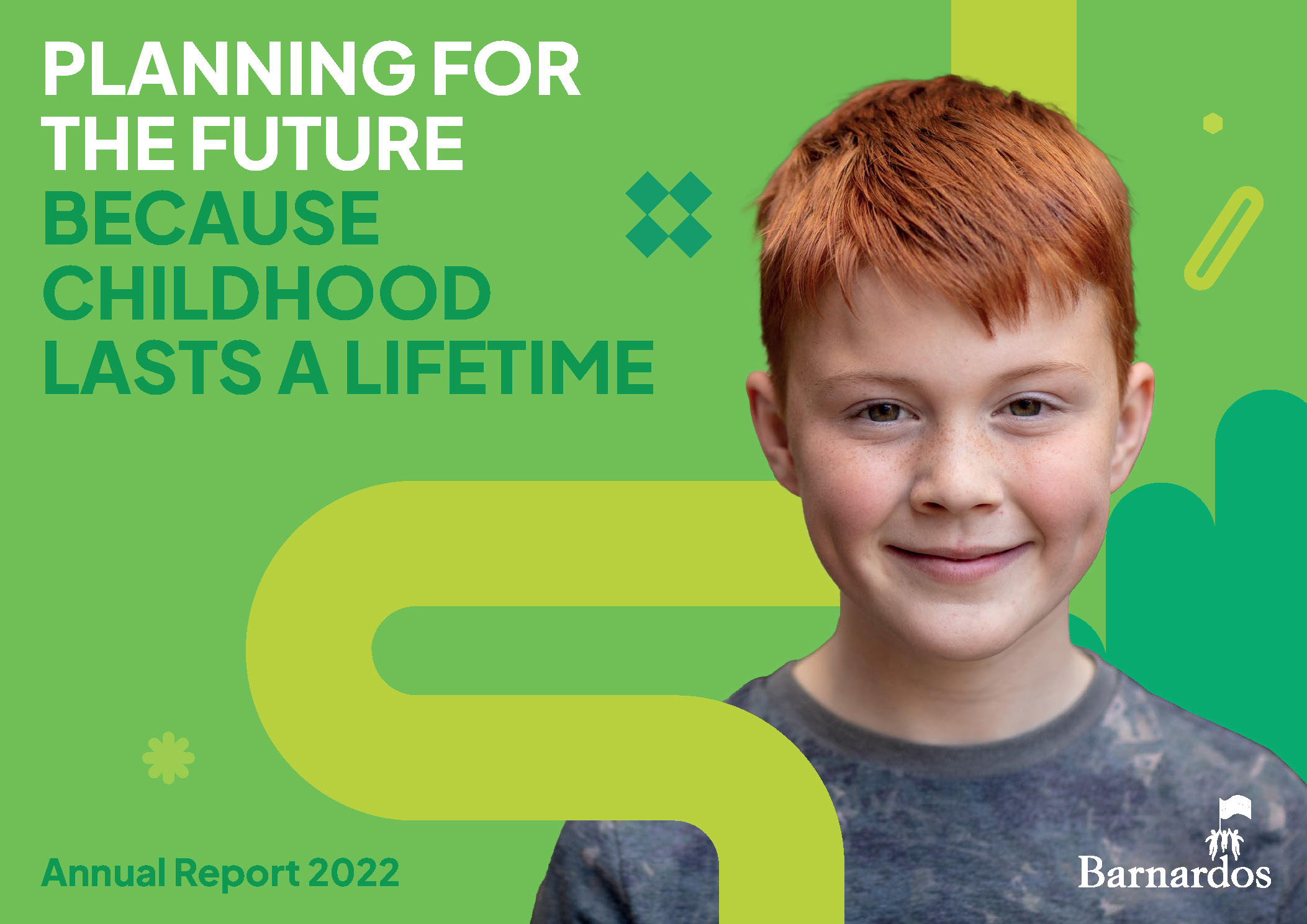 Barnardos Annual report 2022 cover